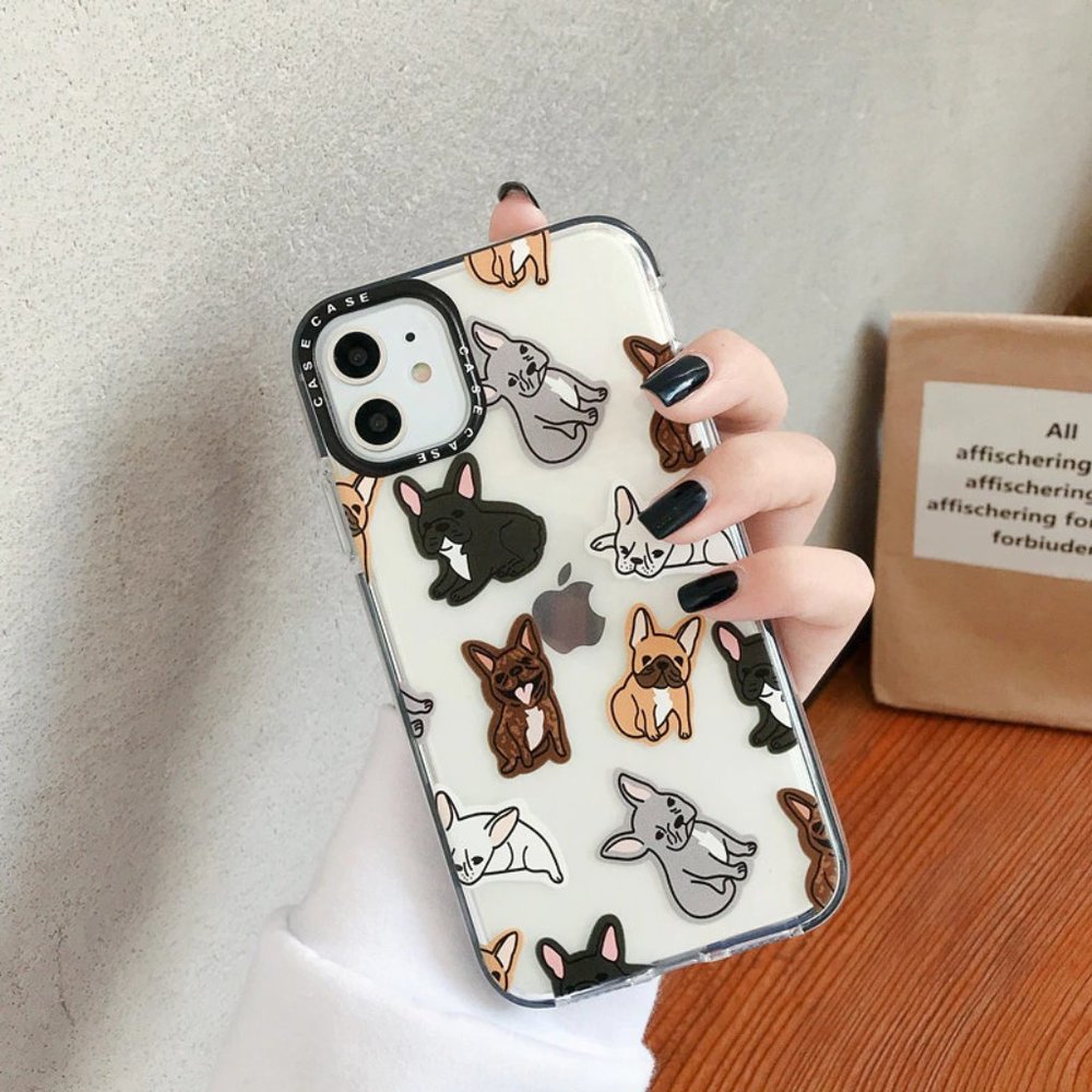 NEW iPhone 11/Pro/Max/XS/XR/8/Plus Bulldog case - Picture 3 of 5